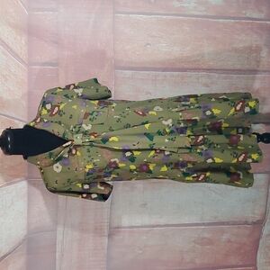 Fossil Drop Waist Floral Dress